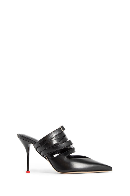 ALEXANDER MCQUEEN WOMAN BLACK MULES