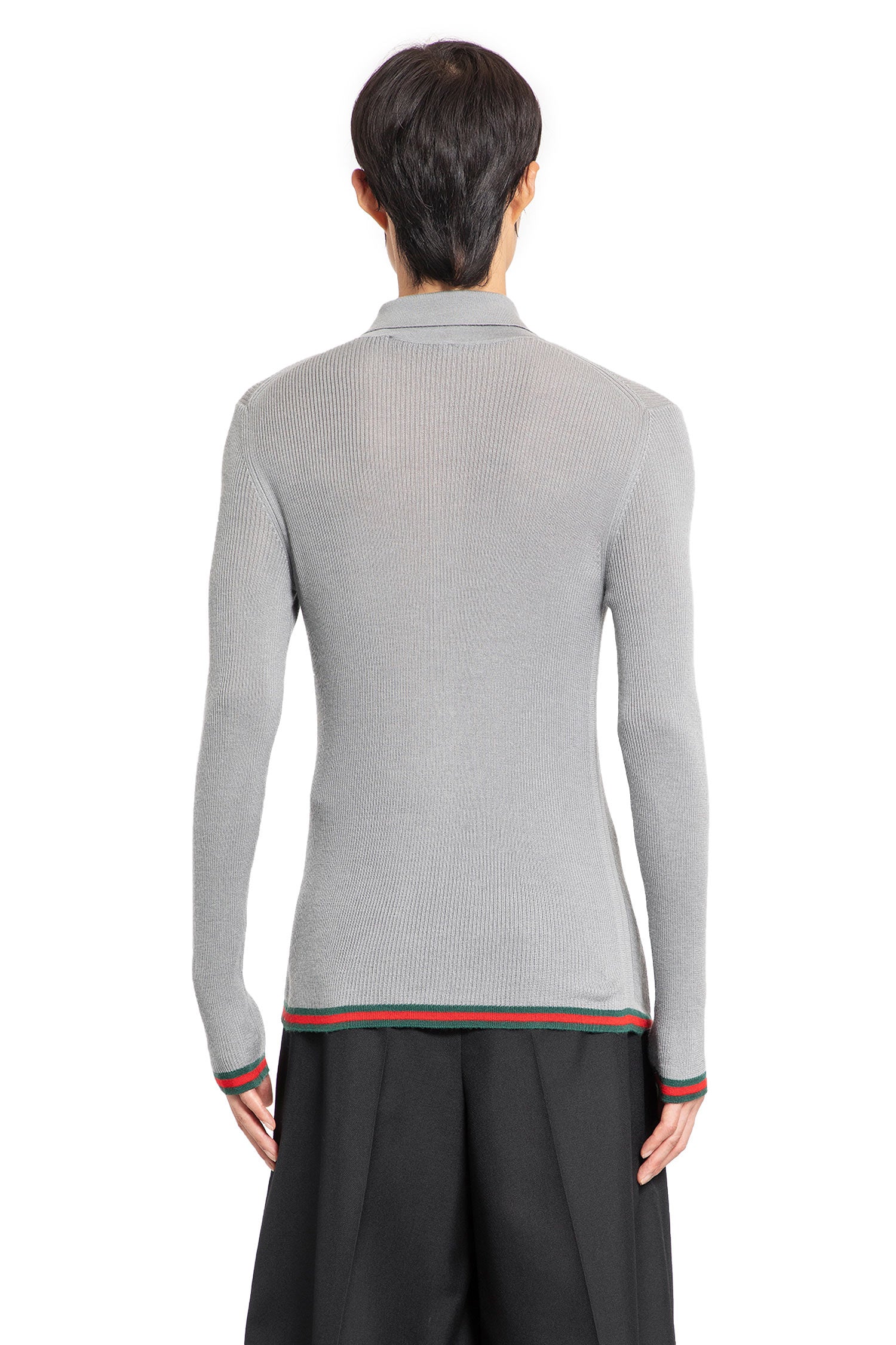 GUCCI MAN GREY KNITWEAR