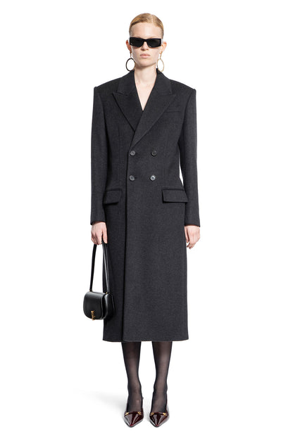 Antonioli SAINT LAURENT WOMAN GREY COATS