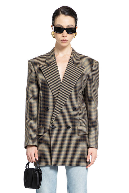 Antonioli SAINT LAURENT WOMAN BEIGE BLAZERS