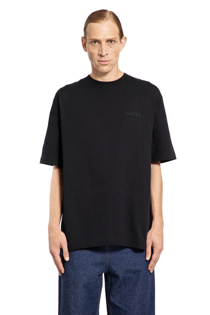 GUCCI MAN BLACK T-SHIRTS & TANK TOPS