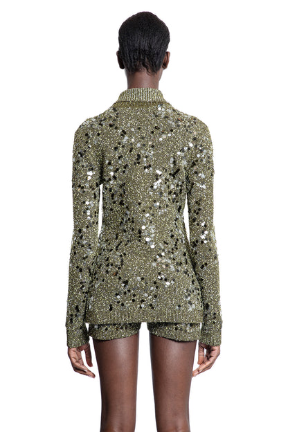 GUCCI WOMAN GREEN KNITWEAR