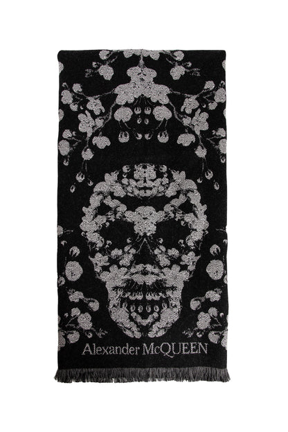 Antonioli ALEXANDER MCQUEEN WOMAN BLACK SCARVES