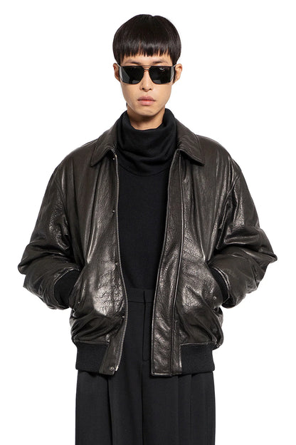Antonioli SAINT LAURENT MAN BLACK JACKETS