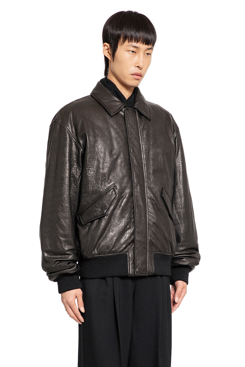 SAINT LAURENT MAN BLACK JACKETS