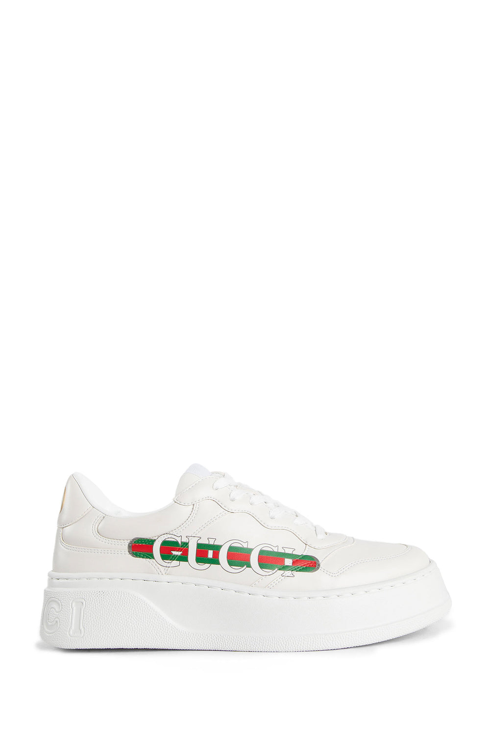 GUCCI MAN WHITE SNEAKERS