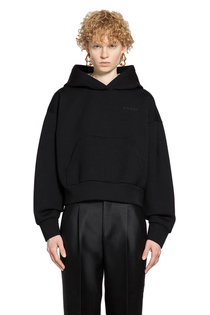 GUCCI WOMAN BLACK SWEATSHIRTS