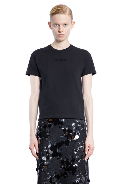 Antonioli GUCCI WOMAN BLACK T-SHIRTS & TANK TOPS