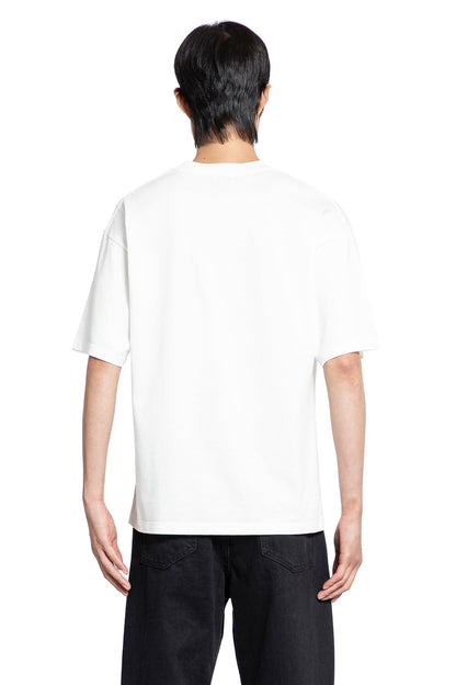 SAINT LAURENT MAN WHITE T-SHIRTS & TANK TOPS