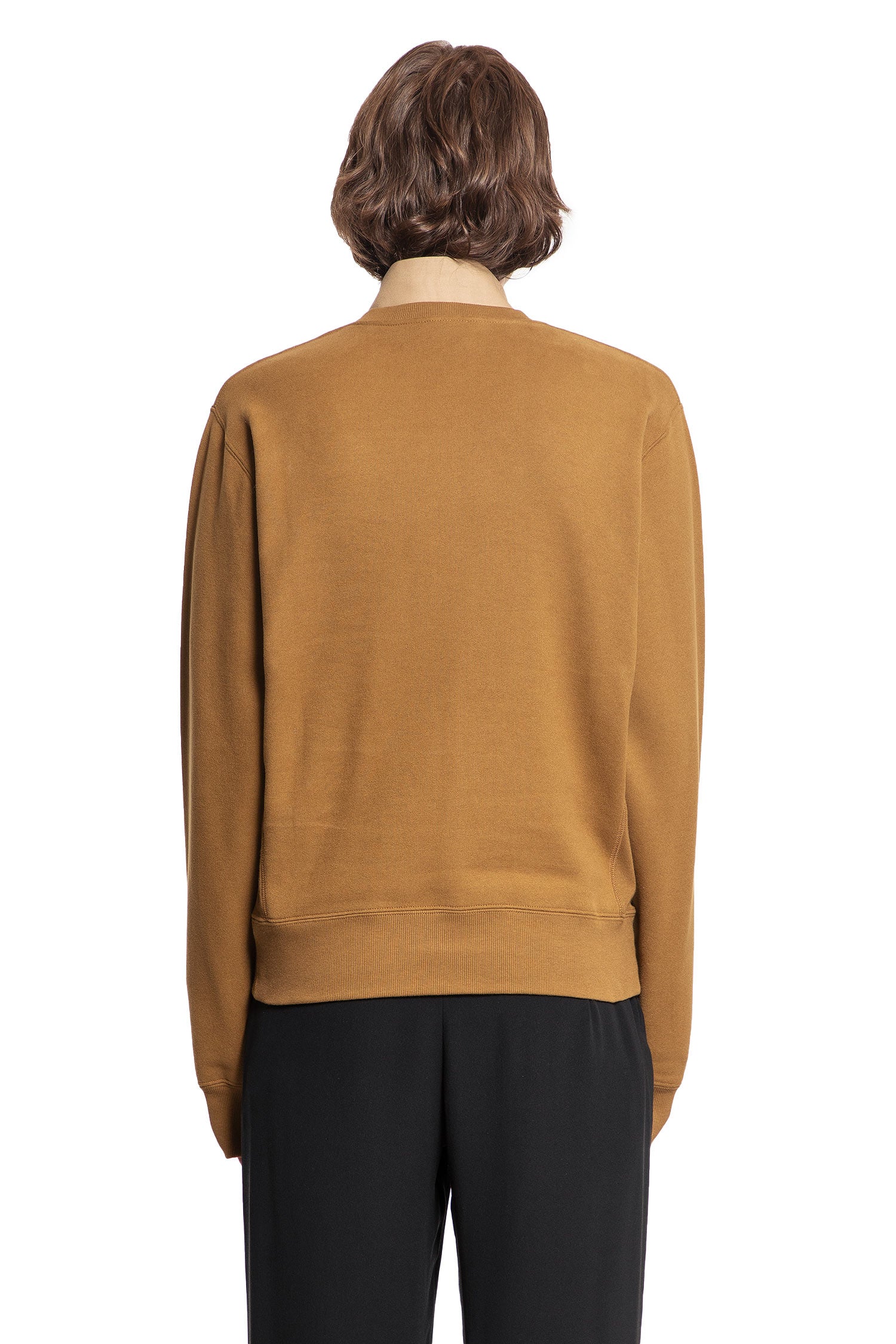 SAINT LAURENT MAN BROWN SWEATSHIRTS