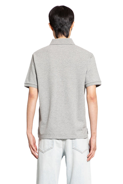 SAINT LAURENT MAN GREY T-SHIRTS & TANK TOPS