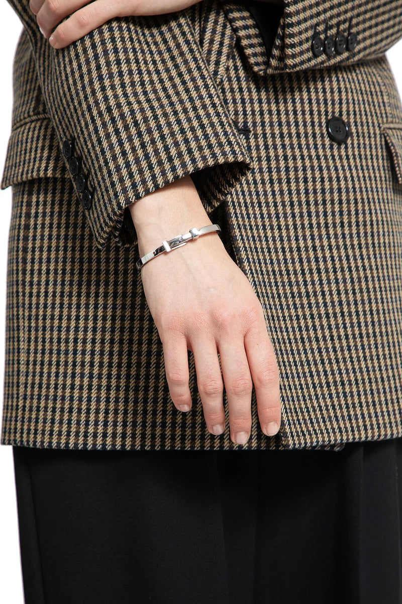 SAINT LAURENT MAN SILVER JEWELLERY - Antonioli.eu