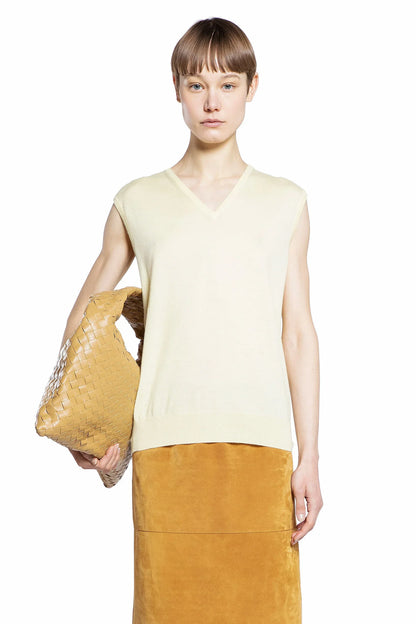 Antonioli BOTTEGA VENETA WOMAN YELLOW VESTS