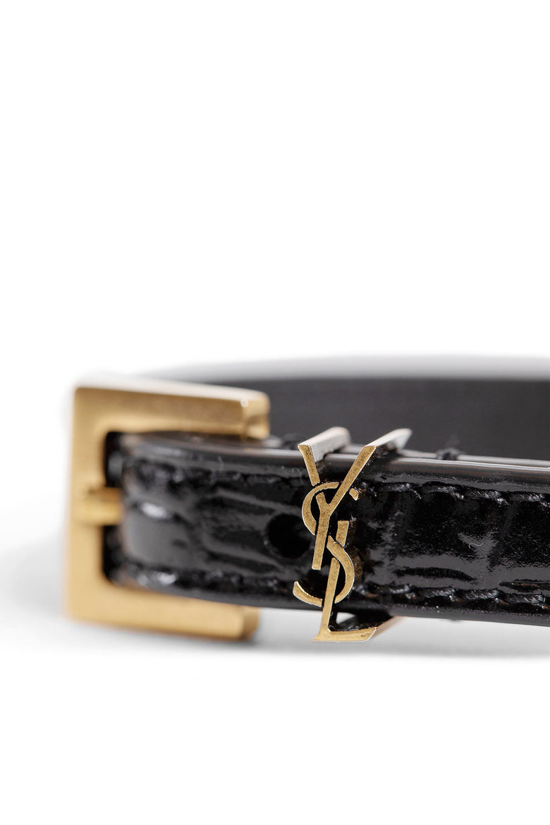 SAINT LAURENT WOMAN BLACK JEWELLERY