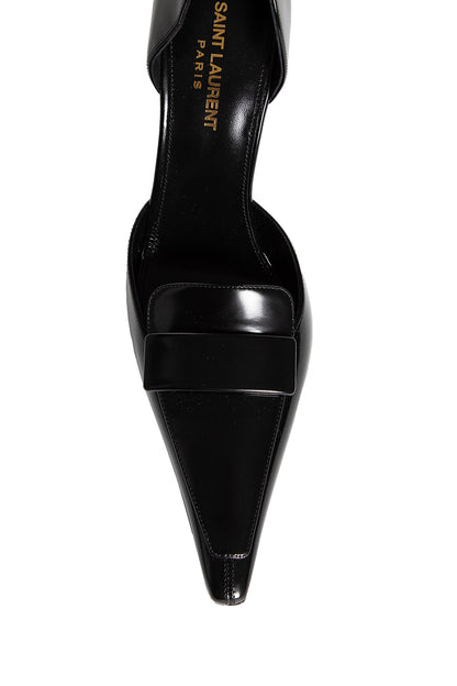 SAINT LAURENT WOMAN BLACK PUMPS