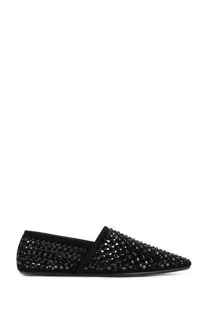 SAINT LAURENT MAN BLACK LOAFERS & FLATS