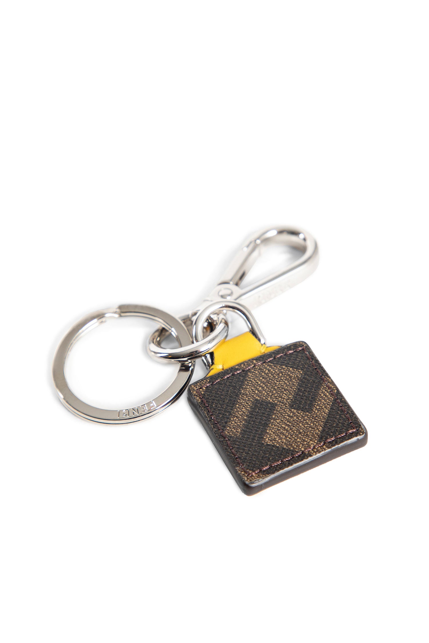 FENDI MAN YELLOW KEYCHAINS