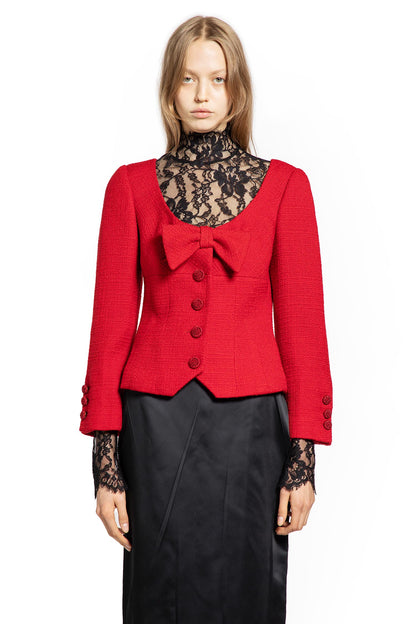 VALENTINO WOMAN RED JACKETS