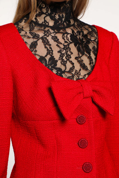 VALENTINO WOMAN RED JACKETS