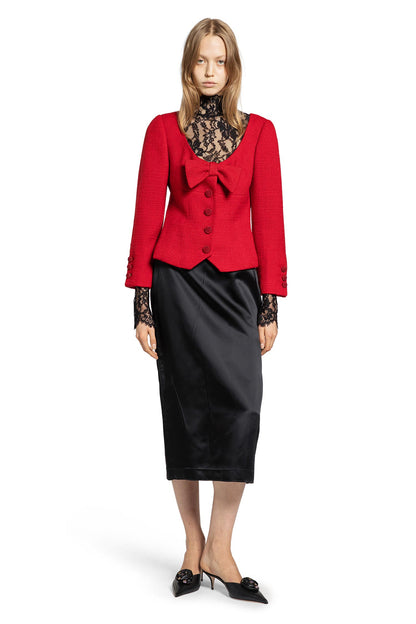 VALENTINO WOMAN RED JACKETS