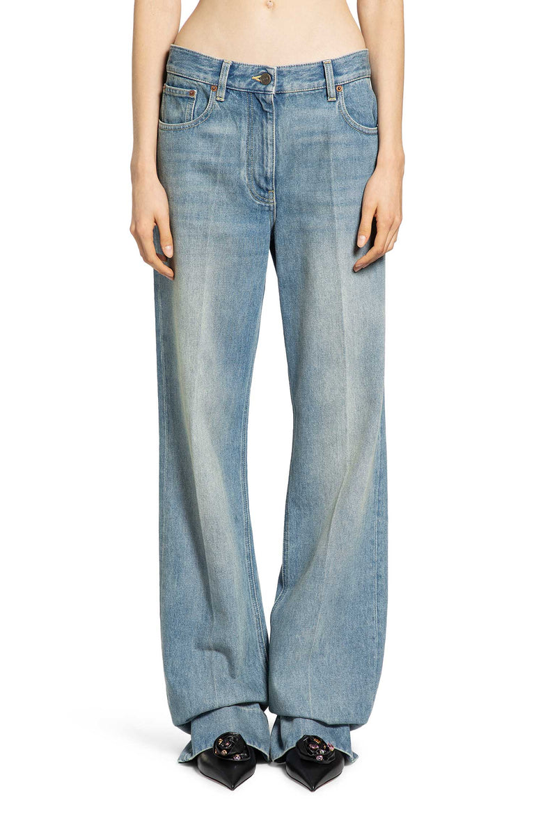 VALENTINO WOMAN BLUE JEANS