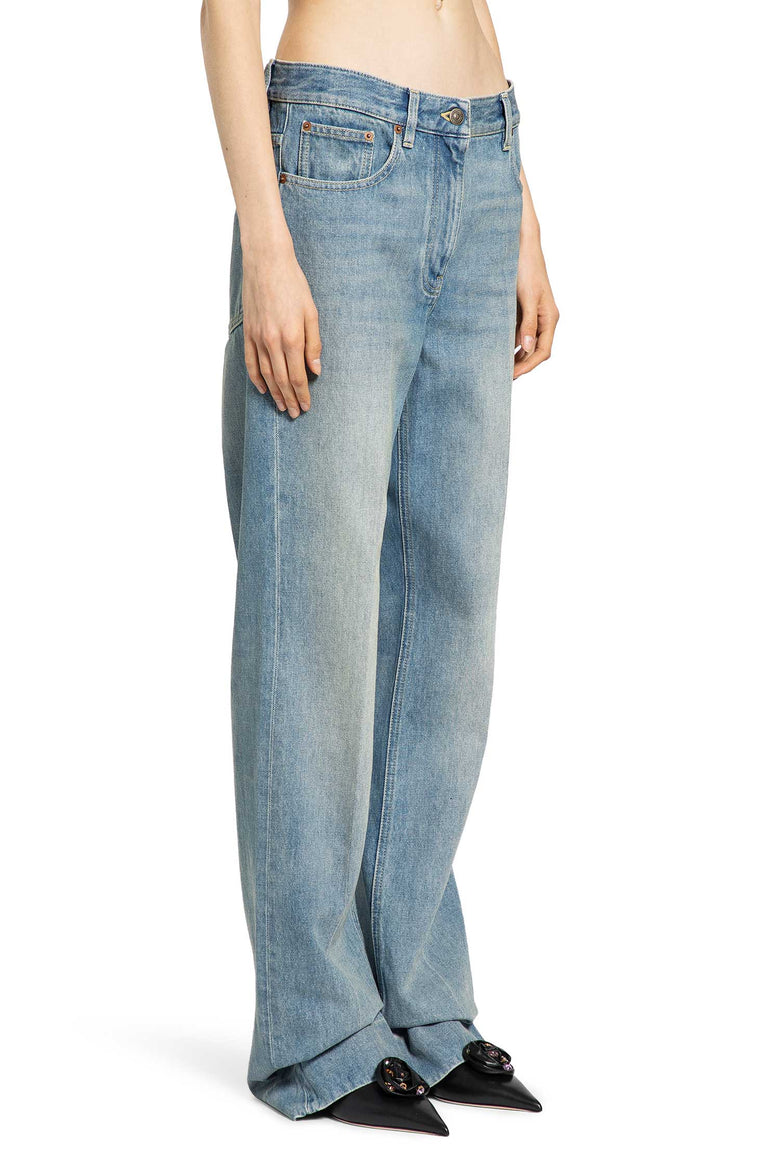 VALENTINO WOMAN BLUE JEANS