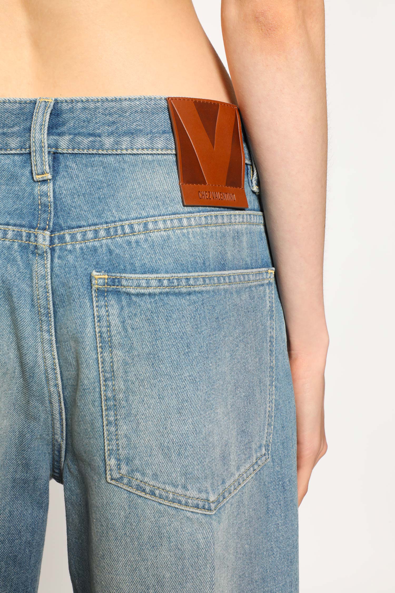 VALENTINO WOMAN BLUE JEANS