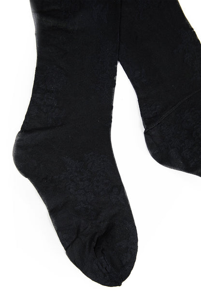 VALENTINO WOMAN BLACK SOCKS