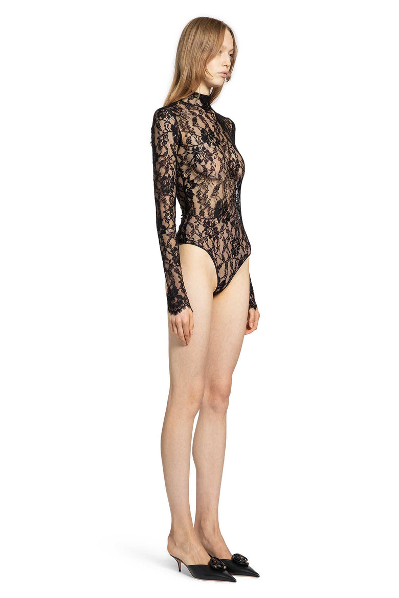 VALENTINO WOMAN BLACK BODYSUITS