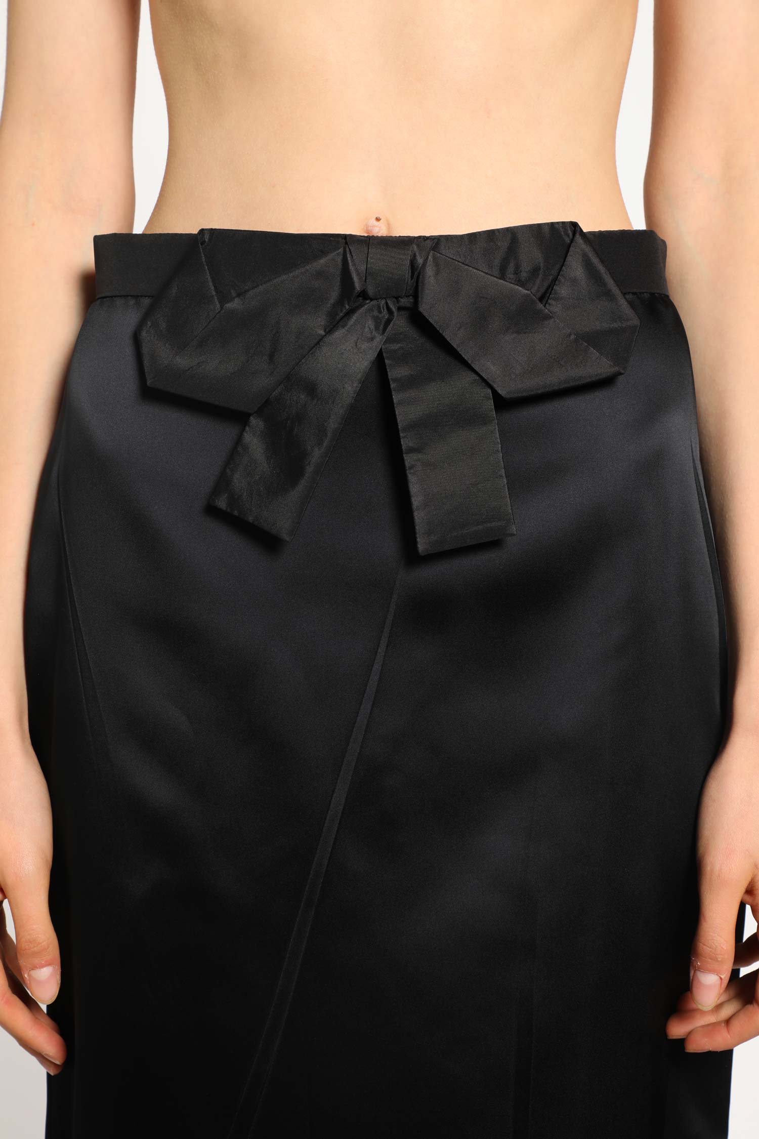 VALENTINO WOMAN BLACK SKIRTS