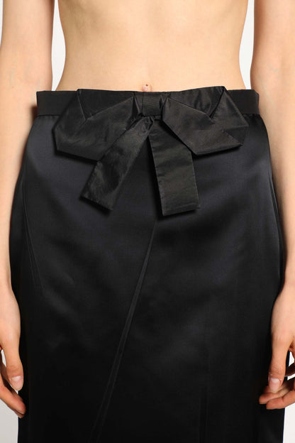 VALENTINO WOMAN BLACK SKIRTS