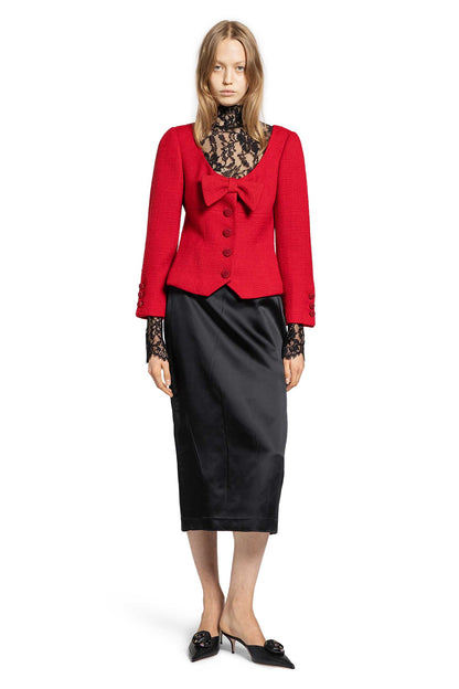 VALENTINO WOMAN BLACK SKIRTS
