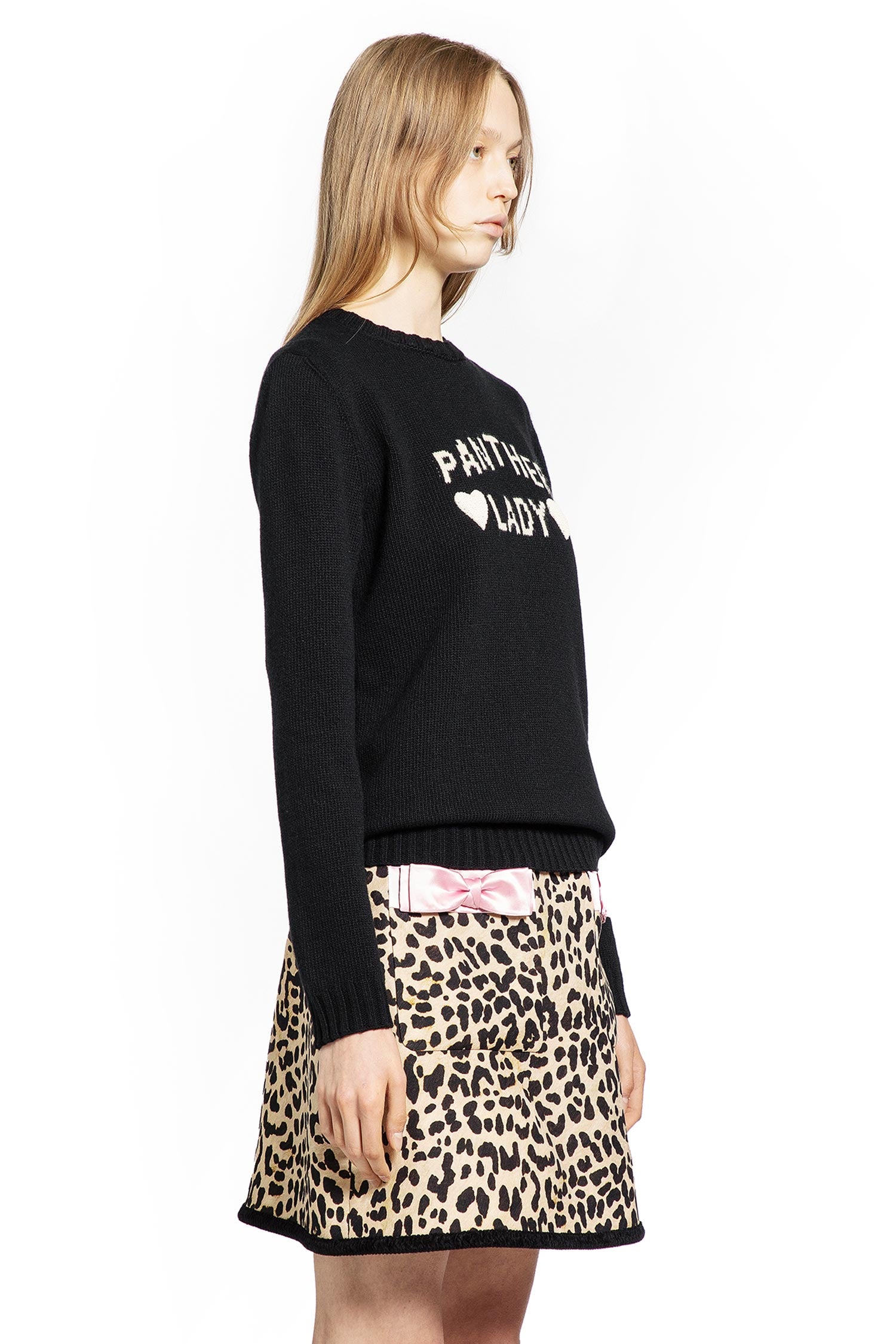 VALENTINO WOMAN BLACK KNITWEAR