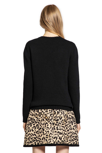 VALENTINO WOMAN BLACK KNITWEAR