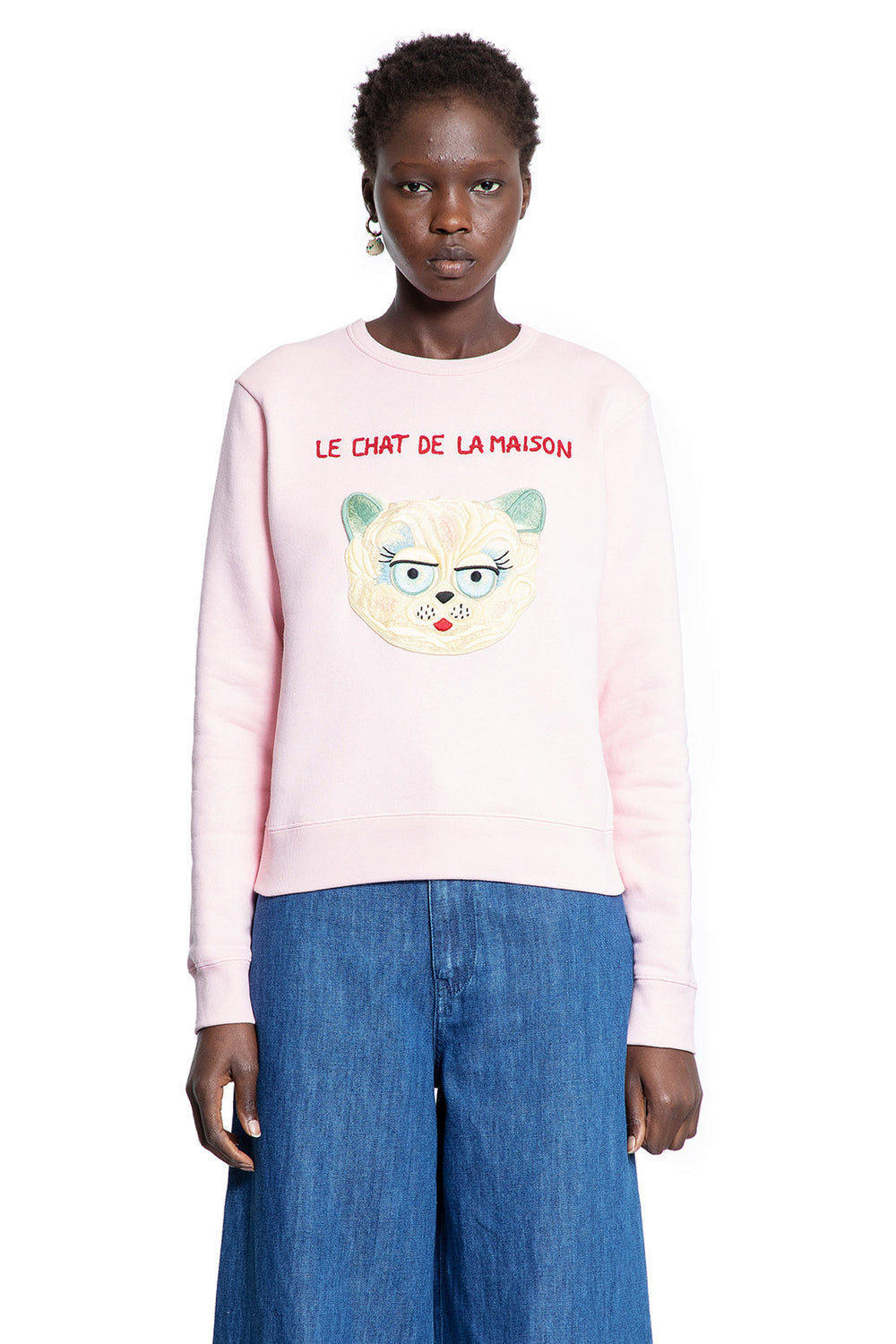 Le Chat De La Maison Cotton Sweatshirt