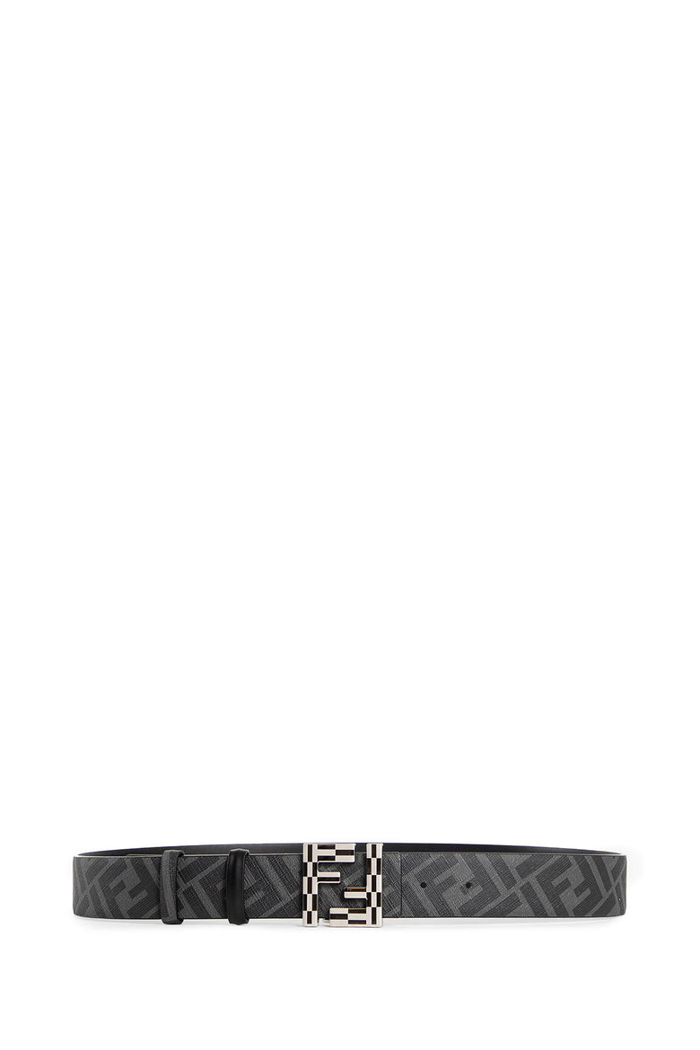 FENDI MAN BLACK BELTS