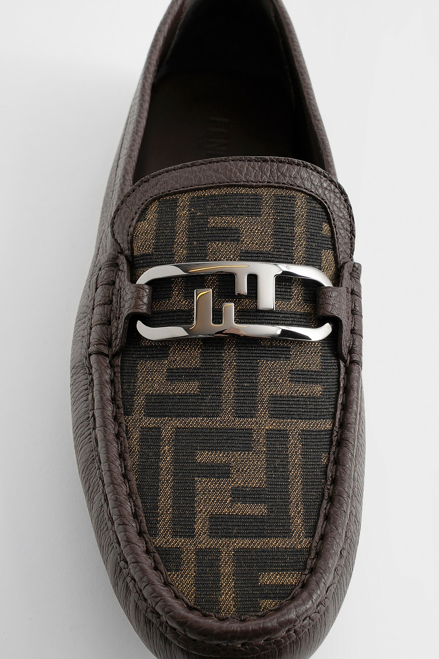 FENDI MAN BROWN LOAFERS & FLATS