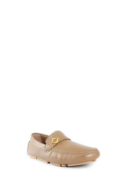 FENDI MAN BEIGE LOAFERS & FLATS