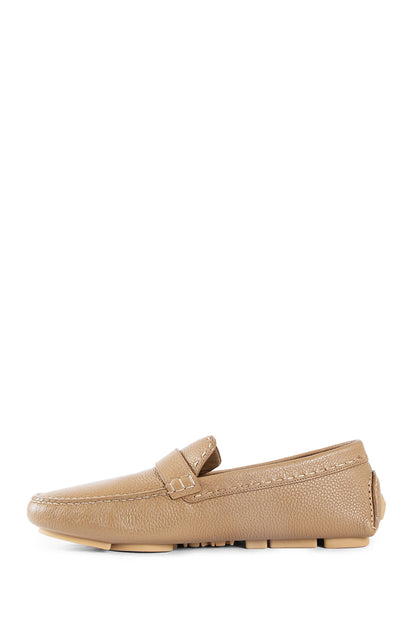 FENDI MAN BEIGE LOAFERS & FLATS