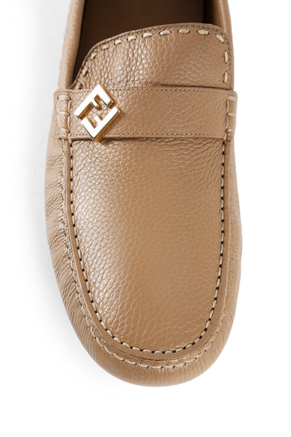 FENDI MAN BEIGE LOAFERS & FLATS