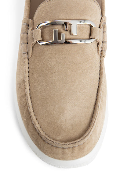 FENDI MAN BEIGE LOAFERS & FLATS