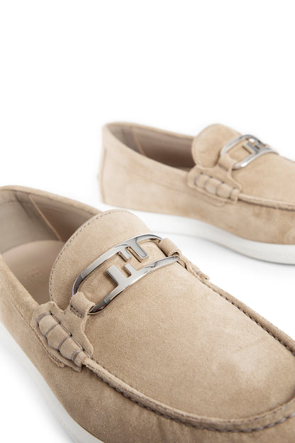 FENDI MAN BEIGE LOAFERS & FLATS