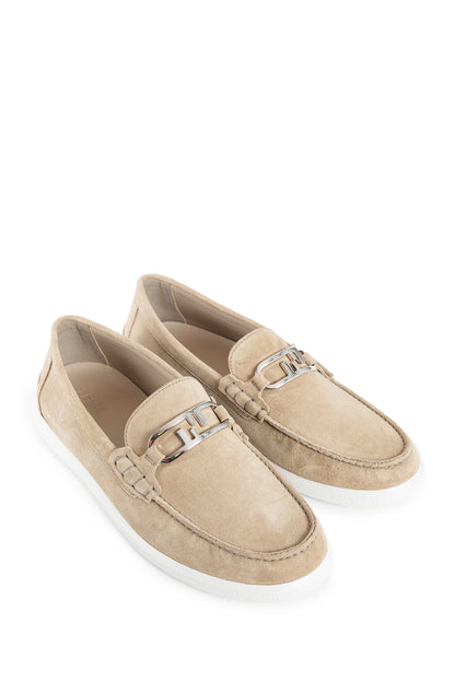 FENDI MAN BEIGE LOAFERS & FLATS