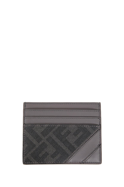 FENDI MAN GREY WALLETS & CARDHOLDERS