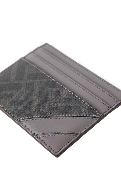 FENDI MAN GREY WALLETS & CARDHOLDERS