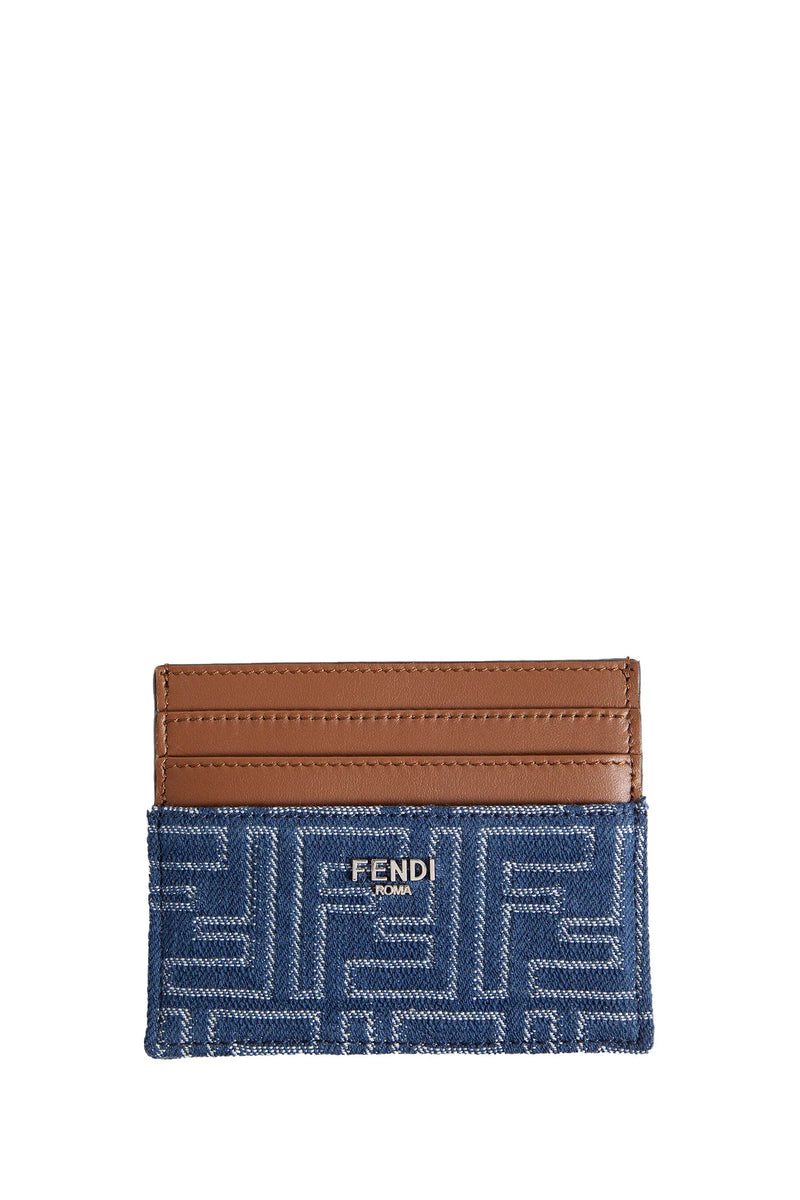 FF Denim and Leather Cardholder - Antonioli.eu