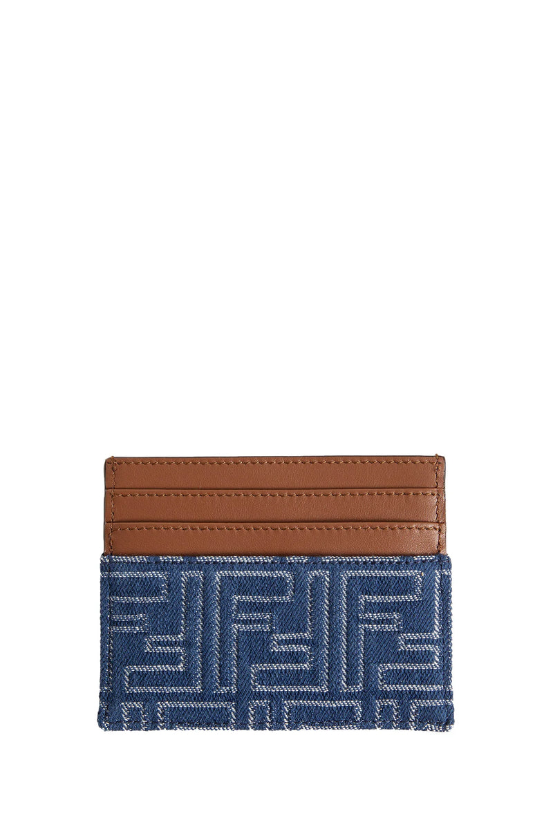 FF Denim and Leather Cardholder - Antonioli.eu