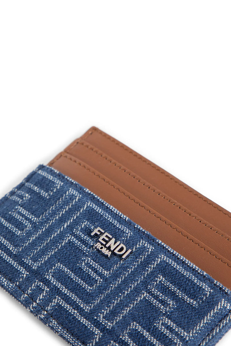 FF Denim and Leather Cardholder - Antonioli.eu