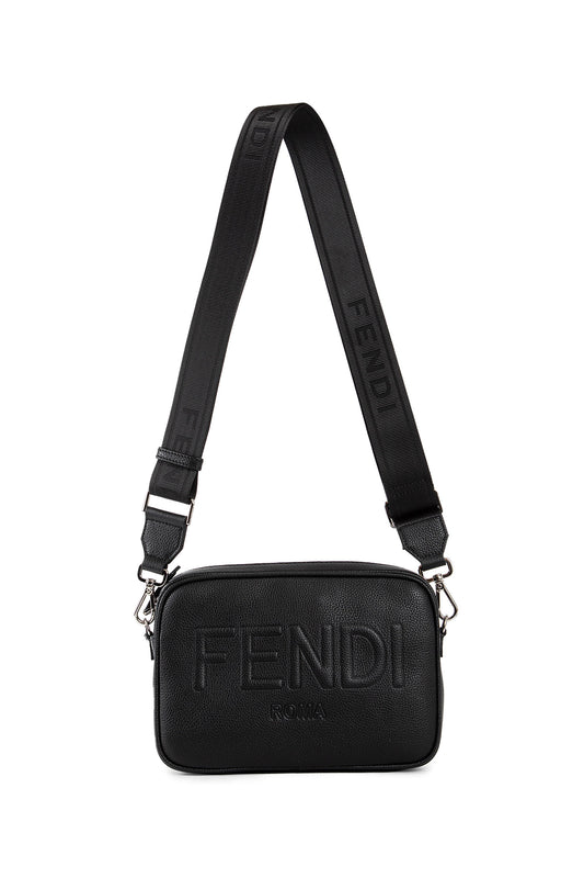 FENDI MAN BLACK CROSSBODY BAGS