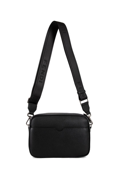 FENDI MAN BLACK CROSSBODY BAGS